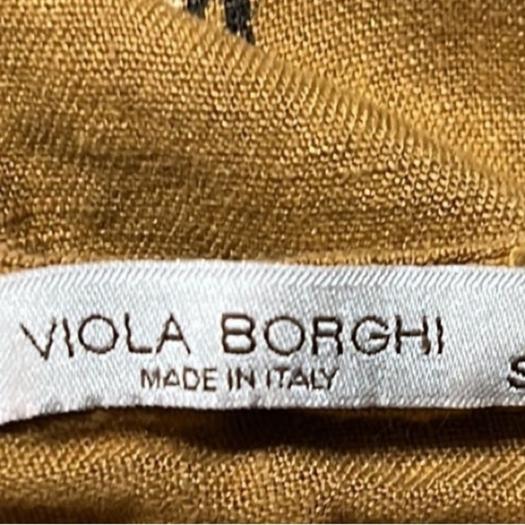 Linen Blouse Lagenlook oversized S M L Italy Natural Fiber butterfly - Picture 2 of 12